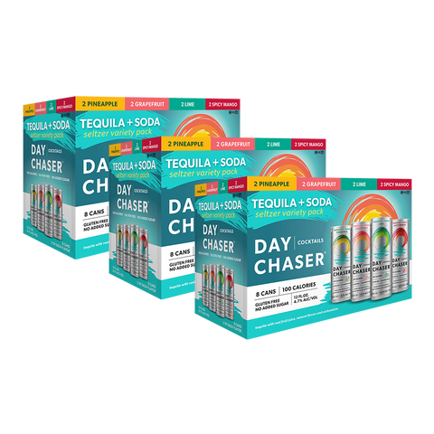 Day Chaser Cocktails Tequila + Soda Variety Pack 8-Pack